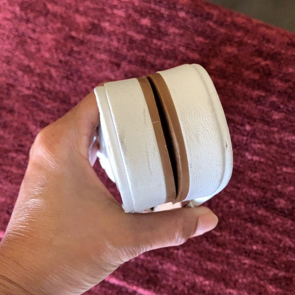 Coach Jules Made in Italy White Sandals Size 8 B - Picture 11 of 15